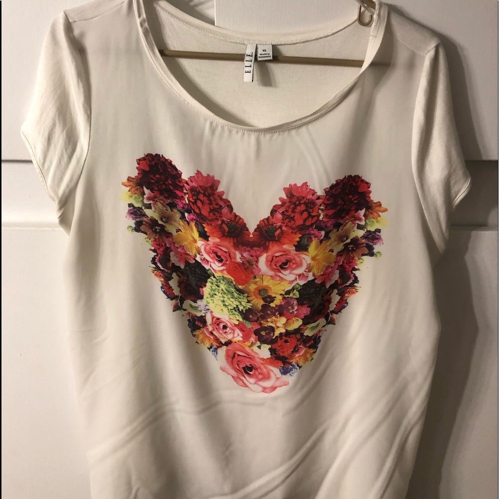 Silky front T-shirt feel on backside